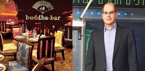 ערן גורב וסניף של רשת BUDDHA BAR / צלם: תמר מצפי ואתר החברה